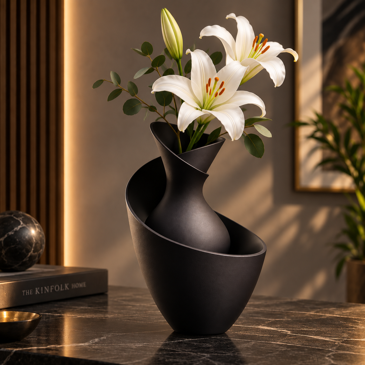 Spiral Flow Vase