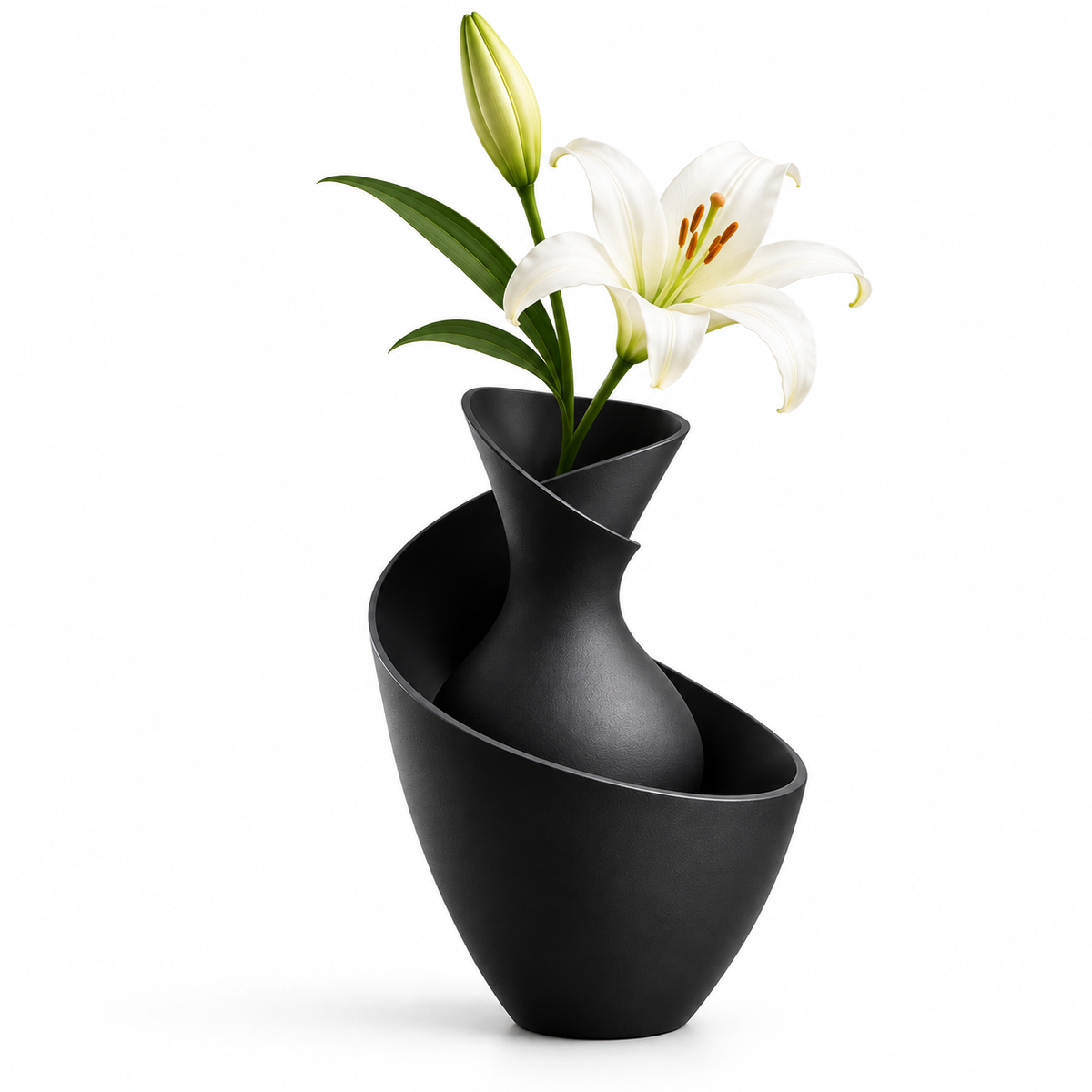 Spiral Flow Vase