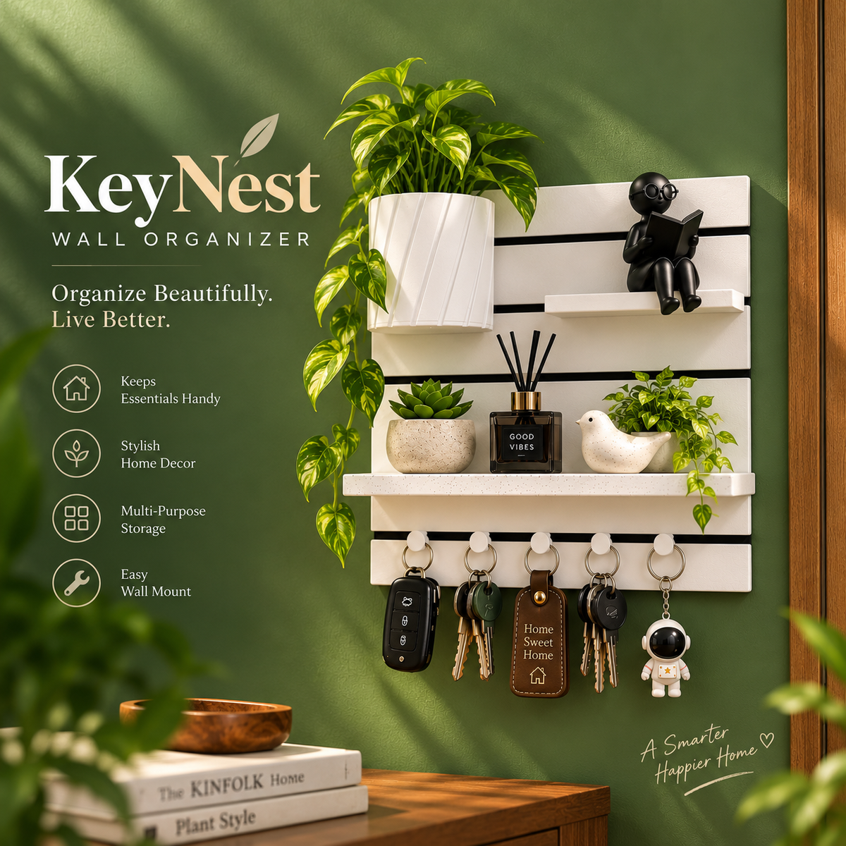 KeyNest Wall Organiser