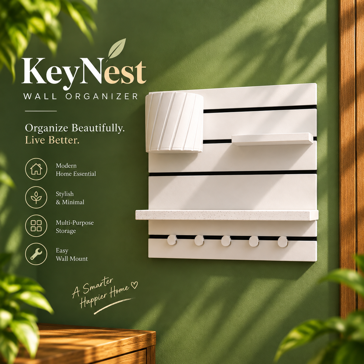 KeyNest Wall Organiser