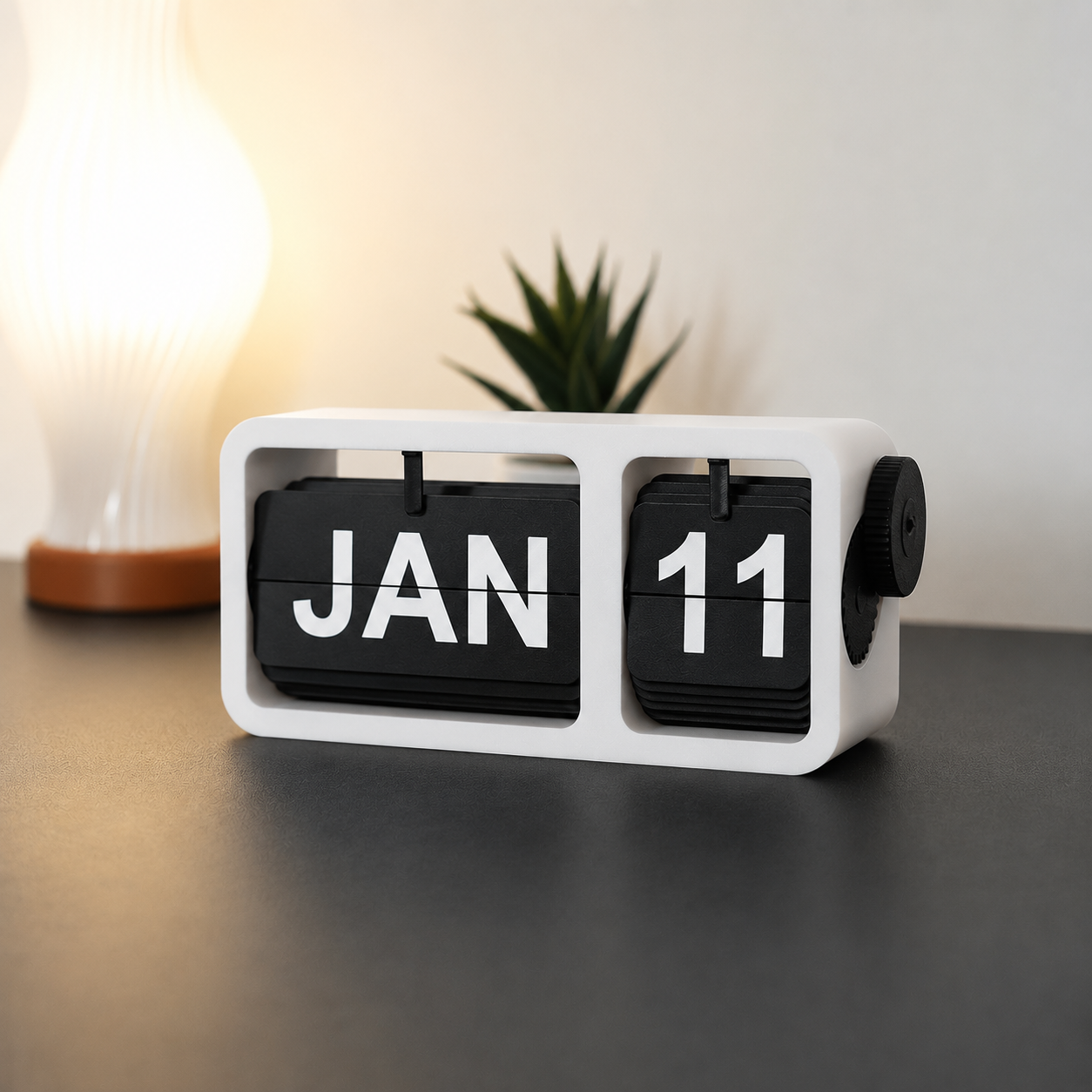 Retro Flip Calendar