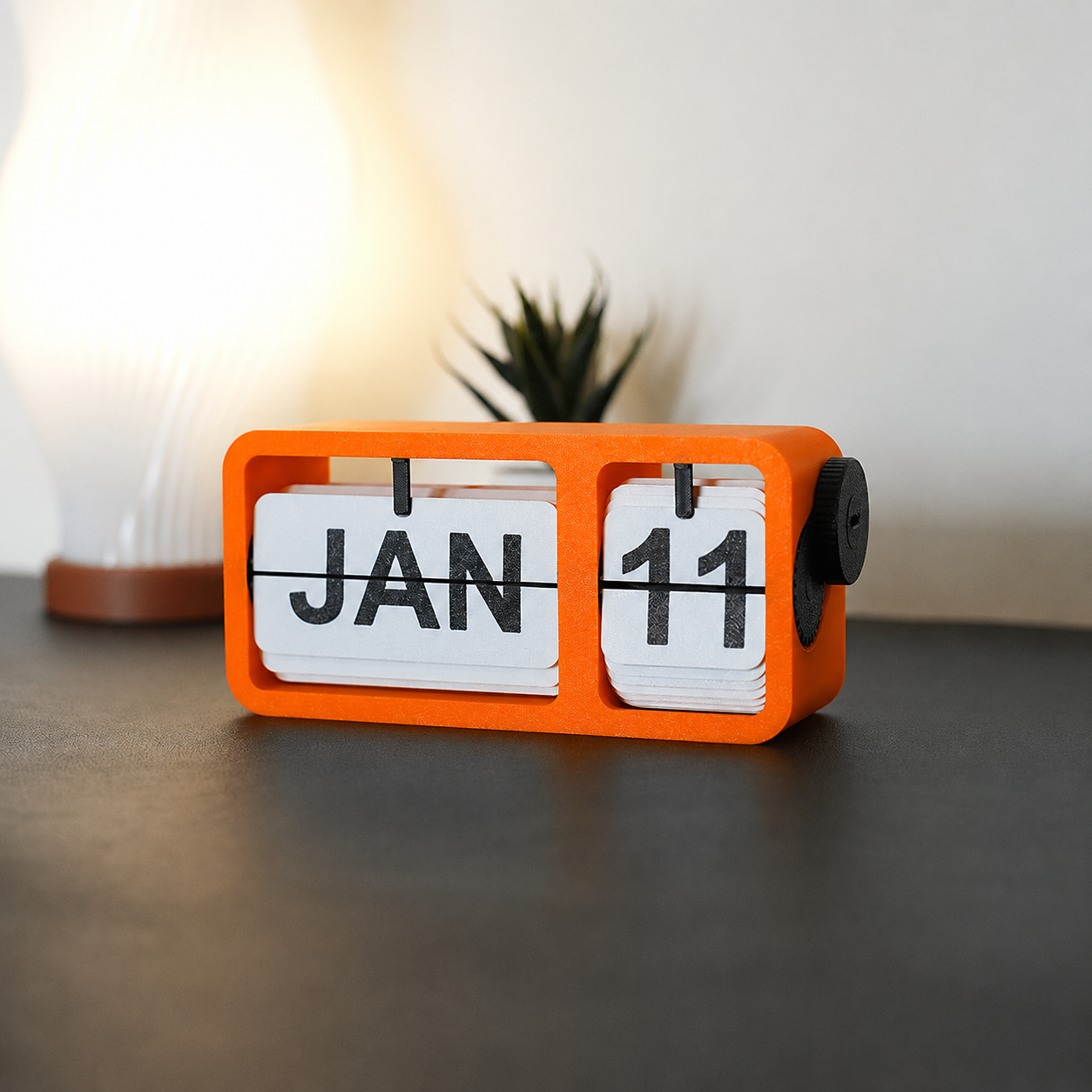 Retro Flip Calendar