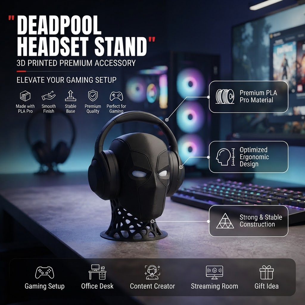 Deadpool Headphone Stand